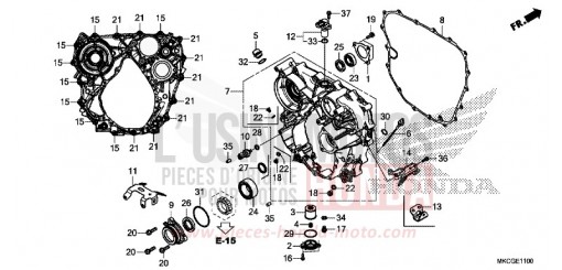 CARTER ARRIERE GL1800L de 2020